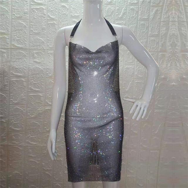 Sexy suspender dress