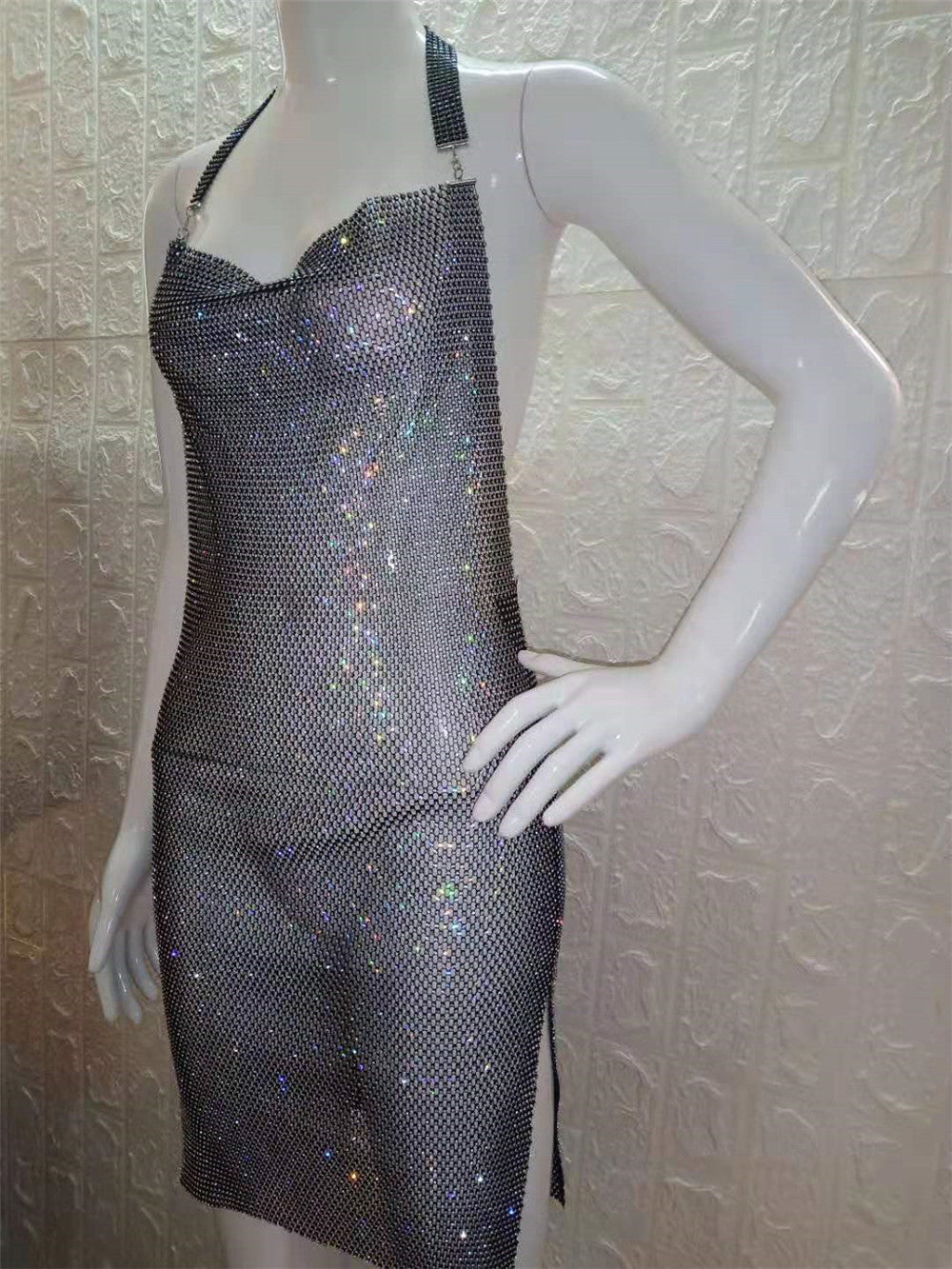 Sexy suspender dress