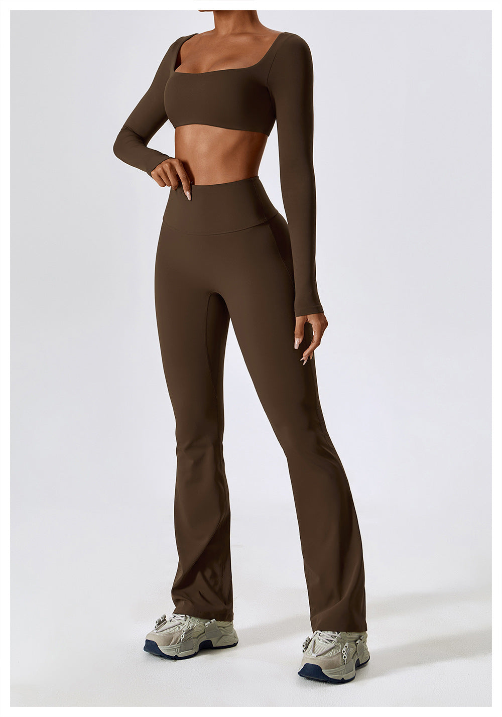 Sexy Nude Feel Outdoor Sports Quick-drying Tight Top